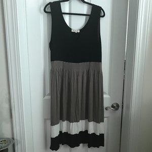 Short and sassy black tank dress by Pink Rose 2X